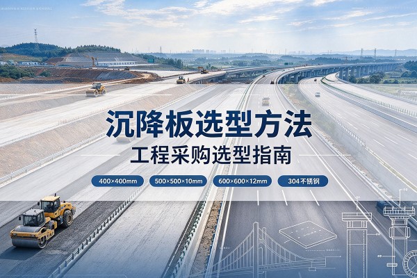 彝良沉降板选择方法