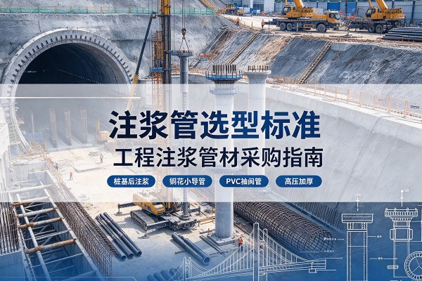 彝良注浆管选型标准