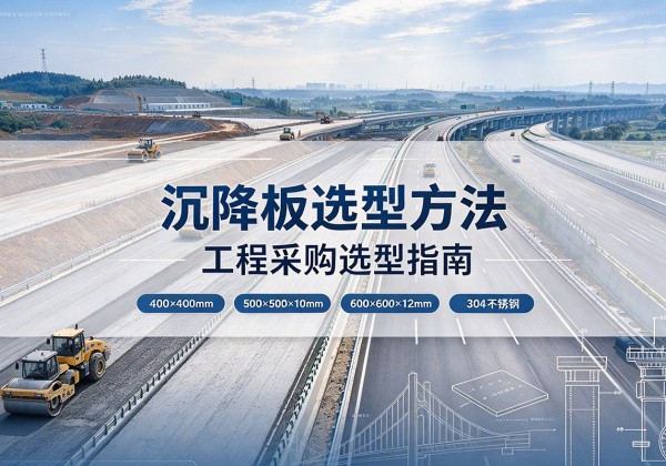 彝良沉降板选择方法