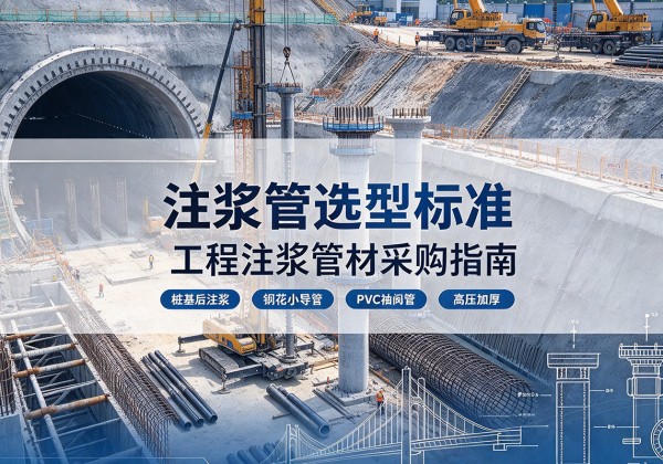 彝良注浆管选型标准